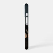 ダブルエクスポージャーフォンケース - 孤独な騎手の星空 iPhone 16ケース (左側面)