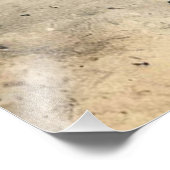 ダブルエクスポージャーポートレートと星空のライトハウス フォトプリント (角)