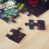 ダブルエクスポージャー、カジノシンボルや象徴、ラスベガス、 ジグソーパズル (側面)