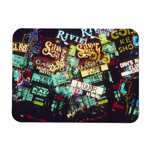 ダブルエクスポージャー、カジノシンボルや象徴、ラスベガス、 マグネット (横)