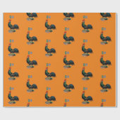 ダブルエンテンダーバンタービッグcockerel ラッピングペーパー (フラット)