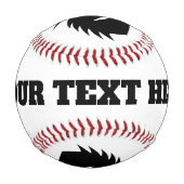 ダブルカスタムドラゴンヘッドロゴ付き野球ギフト 野球ボール (裏面)