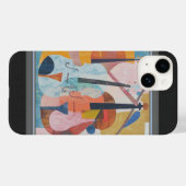 ダブルカラフルベース抽象芸術 Case-Mate iPhoneケース (裏面 (横))