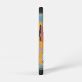 ダブルカラフルベース抽象芸術 SAMSUNG GALAXYケース (右側面)