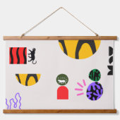 ダブルキスメ 吊り下げ型タペストリー (正面)