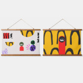 ダブルキスメ 吊り下げ型タペストリー (ダブル)