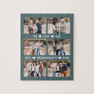 ダブルキャプション編集可能カラーカスタムフォトパズル ジグソーパズル