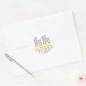 ダブルキャリッジツインボーイズ ラウンドシール (封筒)