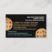 ダブルクッキーロゴ、クッキーセールス募金カード 名刺 (裏面)