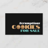 ダブルクッキーロゴ、クッキーセールス募金カード 名刺 (正面)