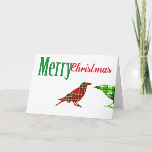 ダブルクリスマスクロウカード シーズンカード (正面)