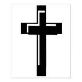 ダブルクロスシルエットパターンアートスタンプ ラバースタンプ (インプリント)