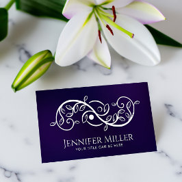 ダブルゴールデンスパイラルと陰陽 名刺