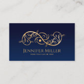 ダブルゴールデンスパイラルと陰陽 名刺 (正面)