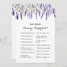 ダブルサイド2ベビーシャワーゲーム – アドバイス |ご存知の方