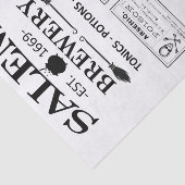 ダブルサレムブルワリーティッシュペーパー 薄葉紙 (詳細)