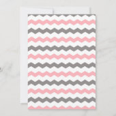 ダブルザトラブルツインズベビーシャワー招待状 招待状 (裏面)