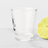 ダブルショットカンガルーテニス ショットグラス (右)