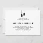 ダブルジョイント卒業タッセルパーティの招待状 招待状 (裏面)