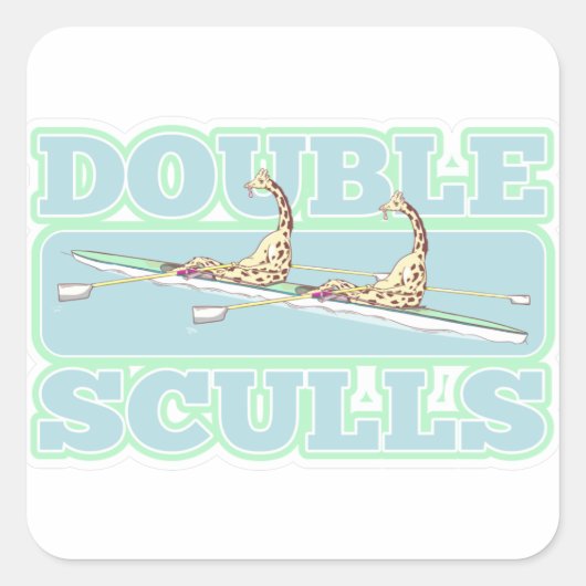 ダブルスカルボート スクエアシール (正面)