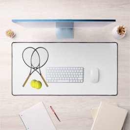 ダブルステニススポーツテーマ デスクマット