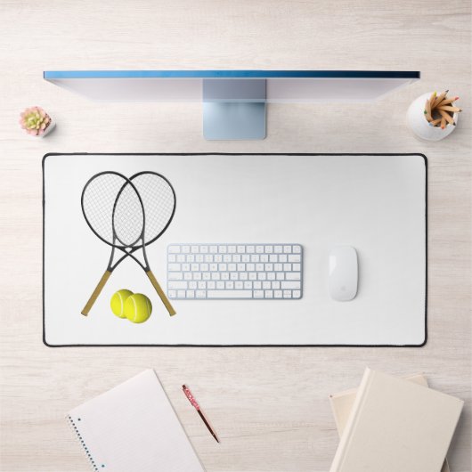 ダブルステニススポーツテーマ デスクマット (オフィス1)