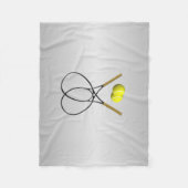 ダブルステニススポーツテーマ フリースブランケット (正面)