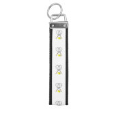 ダブルステニススポーツテーマ リストバンドキーホルダー (鍵トップ)