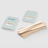 ダブルスナグルツインポーラベアーベビーベイビーシャワー ハンドファン (組立なし)