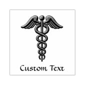 ダブルスネークカドゥセウス ラバースタンプ (インプリント)