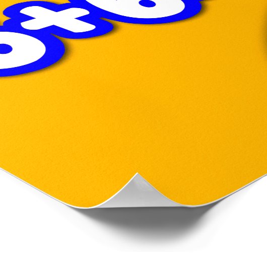 ダブルス算数いかりグラフ(学生用) ポスター (角)