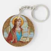 ダブルセントセシリア・オブ・ローマ(BK 003) キーホルダー (裏面)