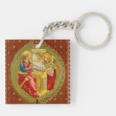 ダブルセントセシリア・オブ・ローマ(SNV 36) キーホルダー (裏面)