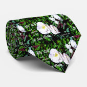 ダブルチューリップ詩篇46:10 ネクタイ (ロール)