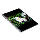 ダブルチューリップ詩篇46:10 ノートブック (右側)