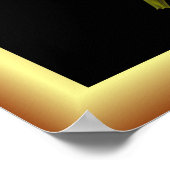 ダブルチューリップ～ボタニカルアートプリント～ ポスター (角)