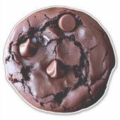 ダブルチョコレートクッキーのシール シール (正面)