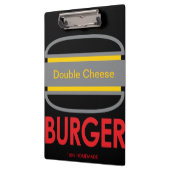 ダブルチーズバーガーアイコンおもしろい クリップボード (左)