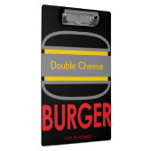 ダブルチーズバーガーアイコンおもしろい クリップボード (右)