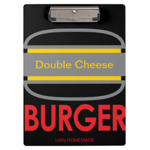 ダブルチーズバーガーアイコンおもしろい クリップボード