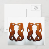 ダブルツインの人魚 ポストカード (正面/裏面)