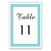 ダブルティール（緑がかった色）トリム – テーブルカード (裏面)