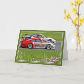 ダブルテイク誕生日 カード (黄色い花)