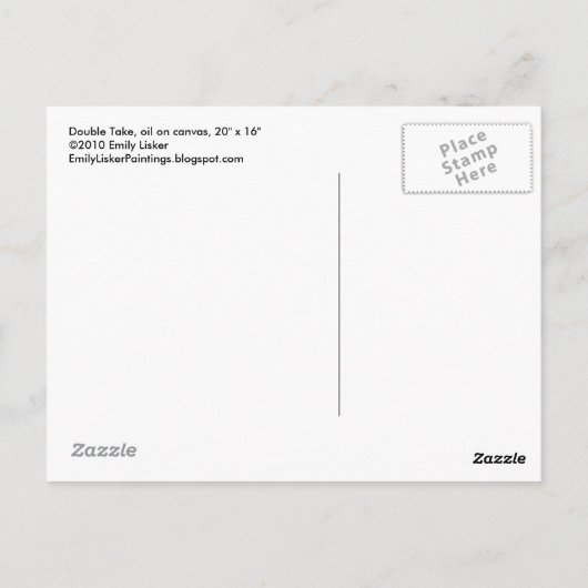 ダブルテイク ポストカード (裏面)