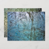 ダブルテクスチャ招待状、質感のあるテクスチャ 招待状 (正面/裏面)