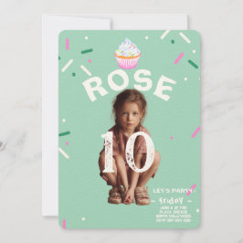 ダブルディジットのお祝いパーティー 招待状