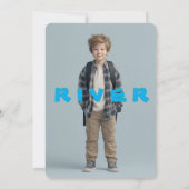 ダブルディジットのお祝いパーティー 招待状 (裏面)