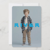 ダブルディジットのお祝いパーティー 招待状 (裏面)