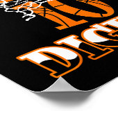 ダブルデジット誕生日デコレーションボーイレズバスケットボール10 ポスター (角)