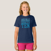 ダブルデジット10番目の誕生日Tシャツ Tシャツ (正面フル)